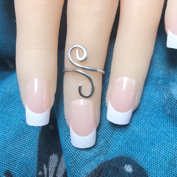 Sterling Silver Toe Ring/MIDI Ring - Free Spirit 10 Sterling Silver Toe Ring - Picture 5 of 7